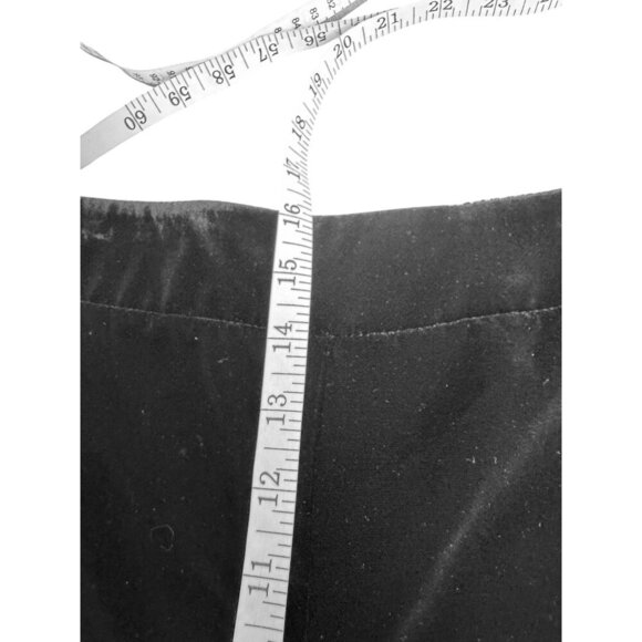 Lane Bryant NEW Black Velvet Pull On Wide Leg Pants Plus Size 22 Short Party - Picture 8 of 12